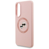 ETUI MAGSAFE KARL LAGERFELD DO GALAXY S25 EDGE, Case Różowe, Eleganckie