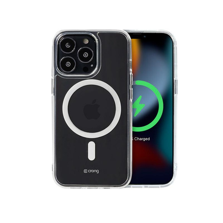Crong Clear MAG Cover - iPhone 13 Pro MagSafe Case (Clear)