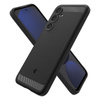 Spigen Rugged Armor - Gehäuse für Samsung Galaxy S24 FE (Mattschwarz)