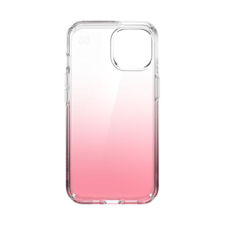 Speck Presidio Perfect-Clear + Ombre - iPhone 14 / iPhone 13 Hülle mit MICROBAN Beschichtung (Clear / Vintage Rose Fade)