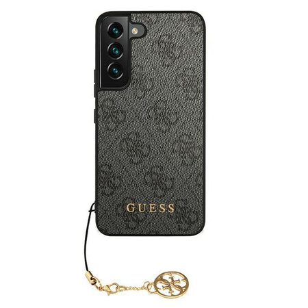 Guess 4G Charms Collection - Samsung Galaxy S22+ tok (szürke)