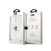 Karl Lagerfeld Karl & Choupette Glitter Magsafe - iPhone 15 Plus Tasche (Transparent)