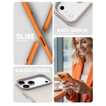 Crong Color Cover Magnetic - Case MagSafe iPhone 17 Pro (stone beige)