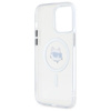 Karl Lagerfeld IML Metal Choupette Head MagSafe - Coque iPhone 14 Pro Max (blanc)