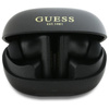 Guess Capsule Printed Logo - Słuchawki Bluetooth TWS ANC & ENC + etui ładujące (czarny)