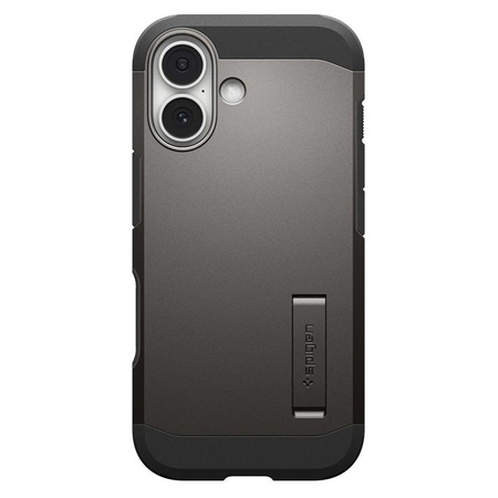 ETUI DO IPHONE 17 do MAGSAFE SPIGEN TOUGH ARMOR ORYGINALNE SZARE CASE