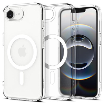 Spigen Ultra Hybrid MagSafe - étui pour iPhone 16e (Frost White)