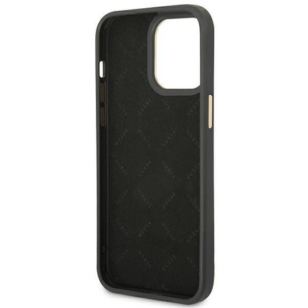 Guess 4G Metal Camera Outline Case – Etui iPhone 14 Pro (Czarny)