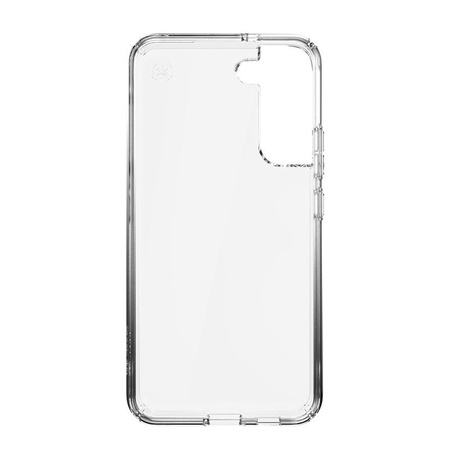 Speck Presidio Perfect-Clear - Étui pour Samsung Galaxy S22+ avec revêtement MICROBAN (transparent/transparent)