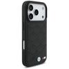 Custodia MagSafe con logo BMW a forma di M per iPhone 17 Pro (nera)