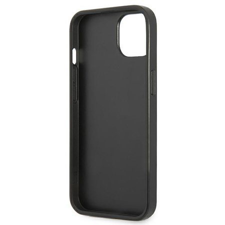 Pouzdro Guess Saffiano Triangle Logo - pouzdro pro iPhone 13 (černé)