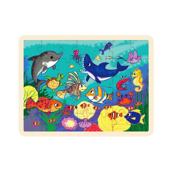 Top Bright - Wooden Reef Puzzle (35 el.)