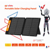 Wonder Ws60 - Solární panel / solární nabíječka 60W s výstupem USB-C PD 30W a USB-A QC 18W (černá)