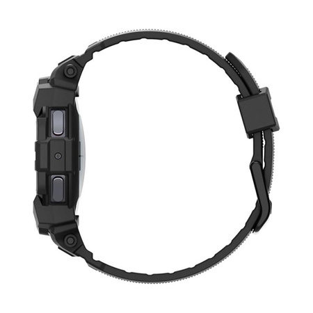Spigen Rugged Armor Pro - Armband + Hülle für Samsung Galaxy Watch 7 40 mm (Mattschwarz)