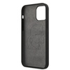 Karl Lagerfeld Fullbody Silicone Iconic - pouzdro pro iPhone 12 / 12 Pro (černé)