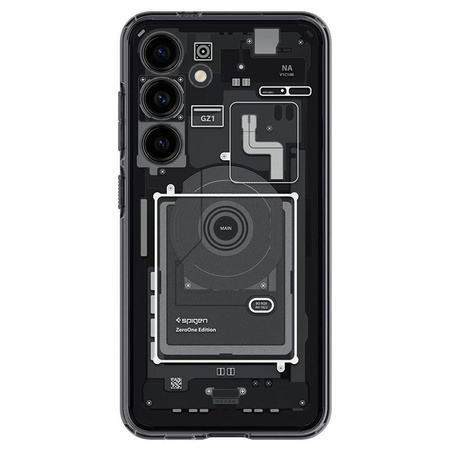 Spigen Ultra Hybrid - tok a Samsung Galaxy S24 (Zero One) számára