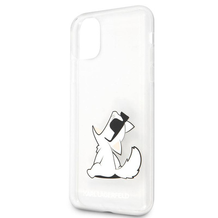 Karl Lagerfeld Choupette Fun Sunglasses - Coque iPhone 11 Pro Max (Transparent)