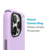 Speck Presidio2 Pro - Antibacterial iPhone 14 Pro Max Case (Spring Purple / Cloudygrey / White)