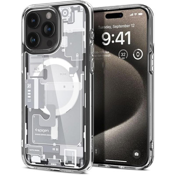 Spigen Ultra Hybrid MagSafe - tok iPhone 15 Pro-hoz (Zero One White)