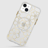 Case-Mate Floral Gems MagSafe - iPhone 15 Plus Tasche (Gold)