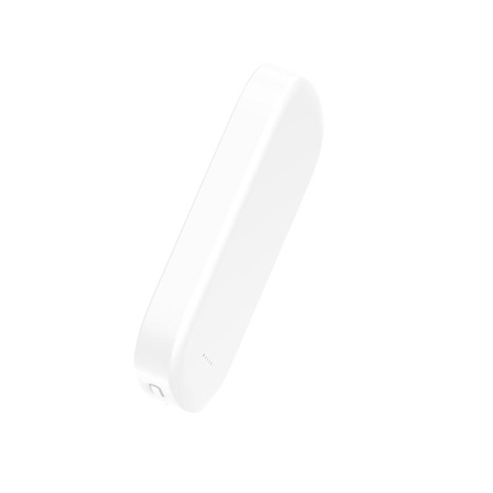 Crong MagSpot Power Bank - bezdrátová powerbanka s MagSafe 5000mAh, USB-C 20W PD (bílá)