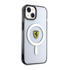 Ferrari Outline Magsafe - Coque pour iPhone 14 Plus (Transparent)