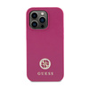Guess 4G Strass Metal Logo - iPhone 15 Pro Max Case (pink)