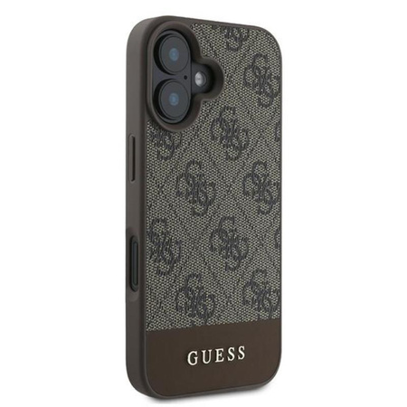 Guess 4G Bottom Stripe - iPhone 16 Plus tok (barna)