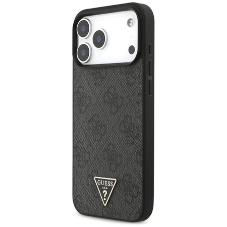 Guess 4G Strap Triangle Logo MagSafe - Case iPhone 17 Pro Max (black)