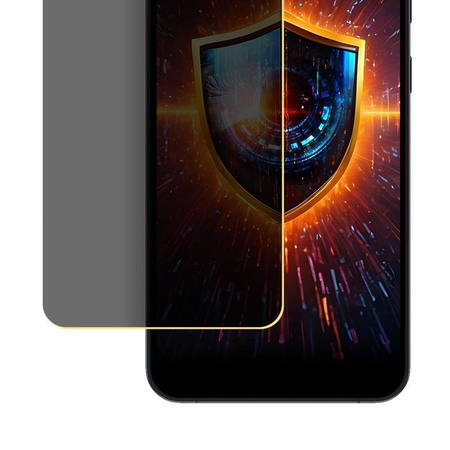 3mk Silky Matt Privacy - Matt adatvédelmi fólia Samsung Galaxy S25 készülékhez