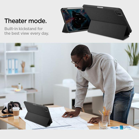 Spigen Urban Fit - Tasche für iPad Pro 11" (M5, 2025 / M4, 2024) (Schwarz)