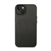 Karl Lagerfeld Leather Perforated Logo Casse - pouzdro pro iPhone 14 Plus (Black)