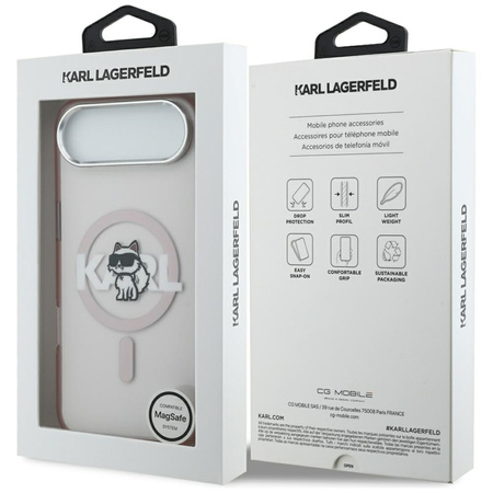 Etui do iPhone Air do MagSafe Karl Lagerfeld Oryginalne Przezroczyste Case