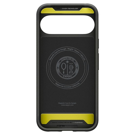 ETUI DO GOOGLE PIXEL 10 | 10 PRO do MAGSAFE SPIGEN RUGGED ORYGINALNE CZARNE