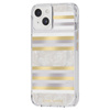 Case-Mate Pearl Stripes MagSafe - Case decorated with mother-of-pearl for iPhone 14 / iPhone 13 (Pearl Stripes)