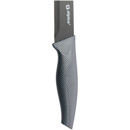 Alpina - INOX stainless steel knife set 6 pcs. (black)