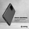 Crong Defender Case - Etui Samsung Galaxy S20 Ultra (czarny)
