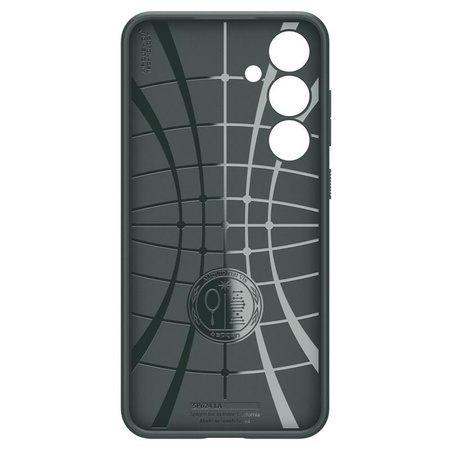 Spigen Liquid Air - tok Samsung Galaxy S24 FE készülékhez (Abyss zöld)