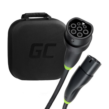 Green Cell - Nabíjecí kabel GC Snap Type 2 EV 22 kW 7 m pro Tesla Model 3 / S / X / Y, Kia EV6, Hyundai IONIQ 5, BMW i3, Ford Mach-E