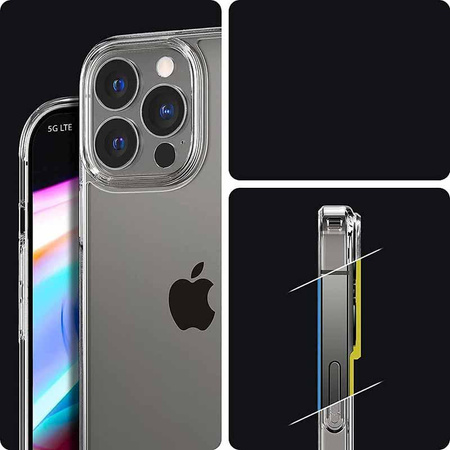 Spigen Ultra Hybrid - tok iPhone 13 Pro Max készülékhez (átlátszó)