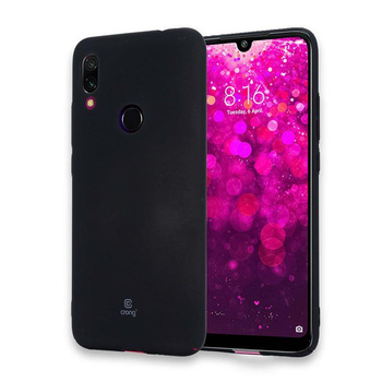 Crong Smooth Skin - Etui Xiaomi Redmi 7 (czarny)