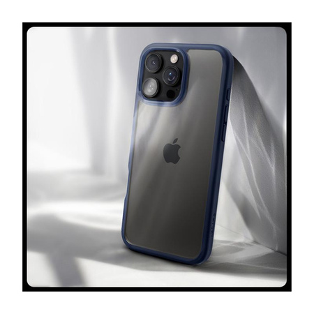 Spigen Ultra Hybrid - Hülle für iPhone 16 Pro Max (Marineblau)