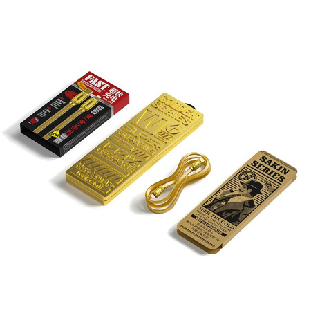 WEKOME WDC-163 Sakin Series - Câble de connexion USB-C vers Lightning PD 20W 1 m (Gold)