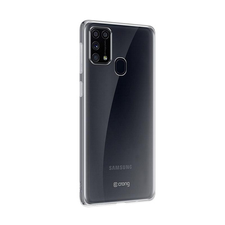 Crong Crystal Slim Cover - Etui Samsung Galaxy M31 (przezroczysty)