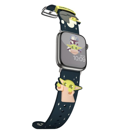 Star Wars - Strap for Apple Watch 38/40/41/42/44/45/49 mm (The Mandalorian Grogu Using The Force 3D)