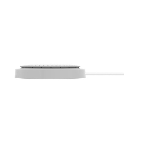 Budi - Qi 10W wireless charger + built-in cable (White)