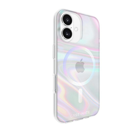 Case-Mate Soap Bubble MagSafe - Pouzdro pro iPhone 16 (Iridescent)