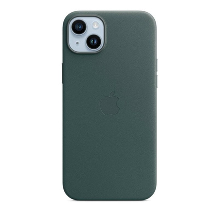Apple Leather Case - Leather Case with MagSafe for iPhone 14 Plus (forest green)