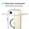 Speck Presidio Perfect Clear MagSafe - iPhone Air Case (Clear / Silver)