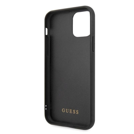 Guess Marble Glass Gold Glitter - iPhone 11 Pro Max Case (white)